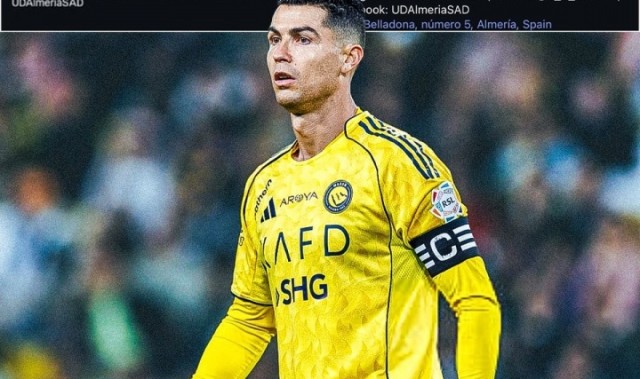 yl23455永利中国有限公司-C罗效应！C罗收购阿尔梅里亚后，该球队ins粉丝从48万猛涨至320万